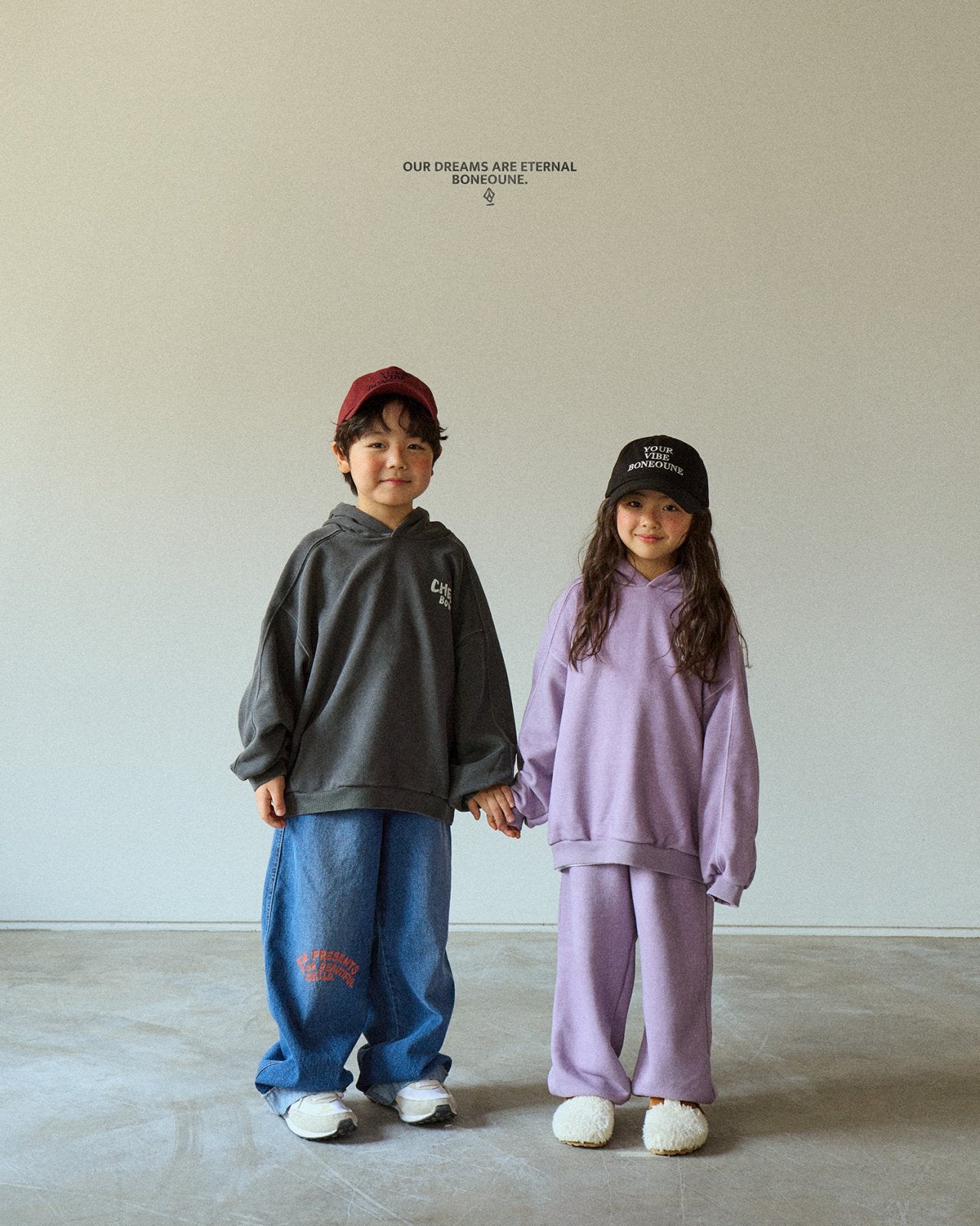[BONEOUNE] Pig-Up Jogger Pants_2colors