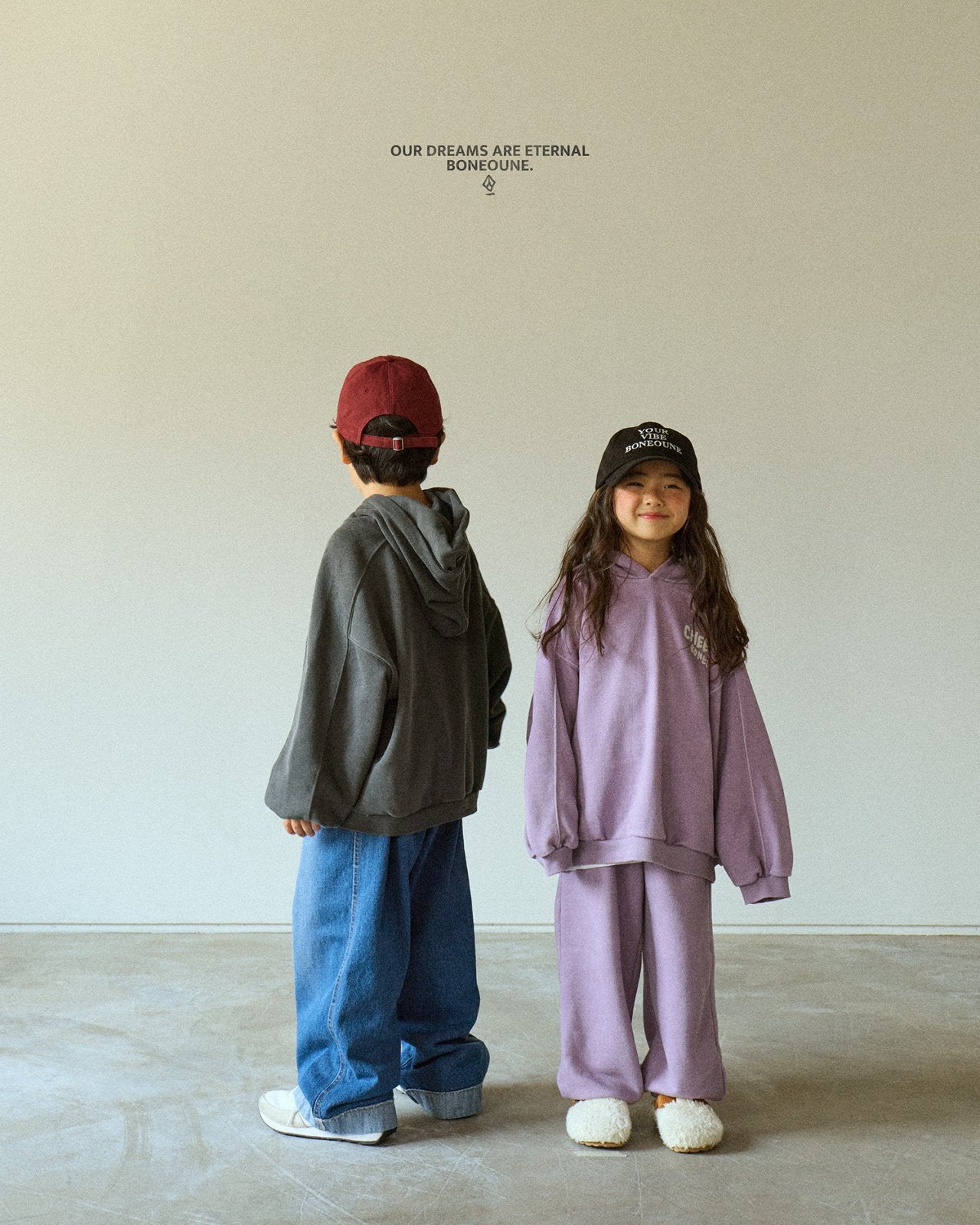 [BONEOUNE] Pig-Up Hoodie_2colors