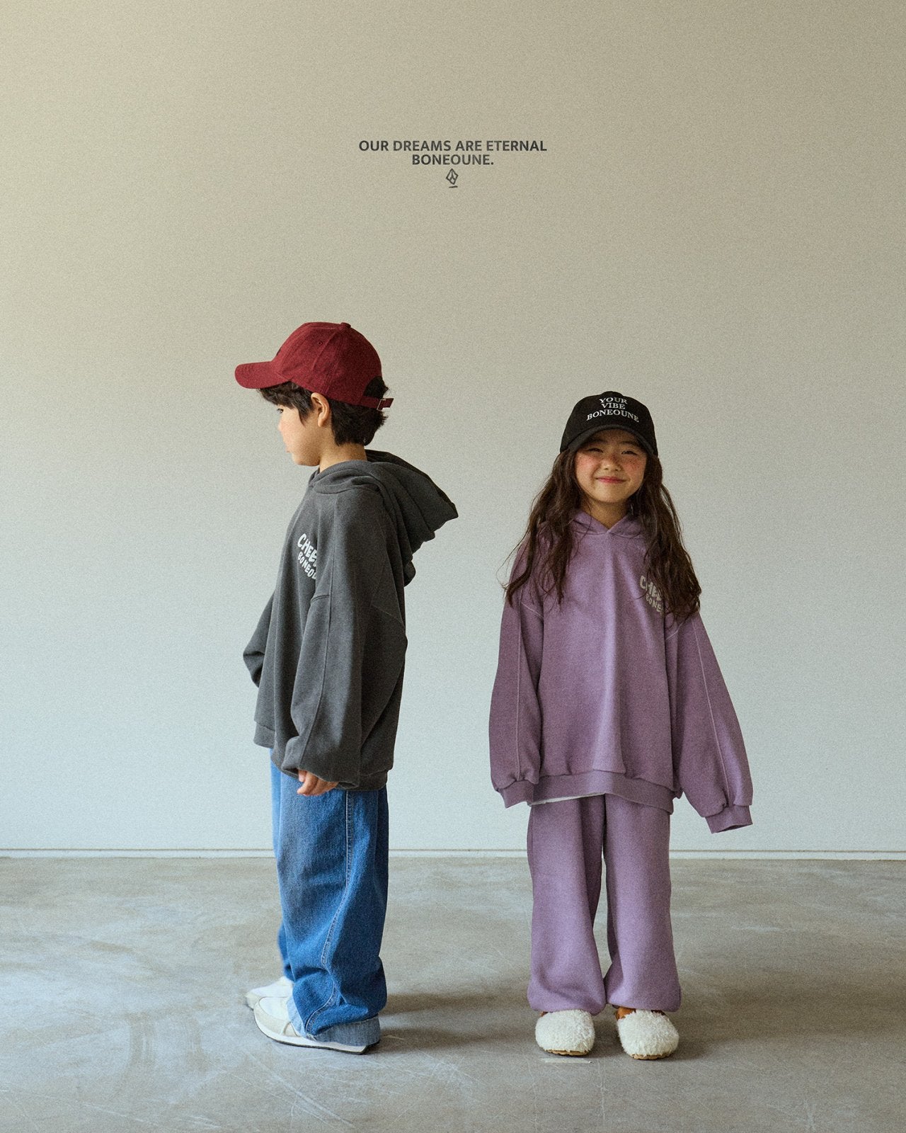 [BONEOUNE] Pig-Up Jogger Pants_2colors