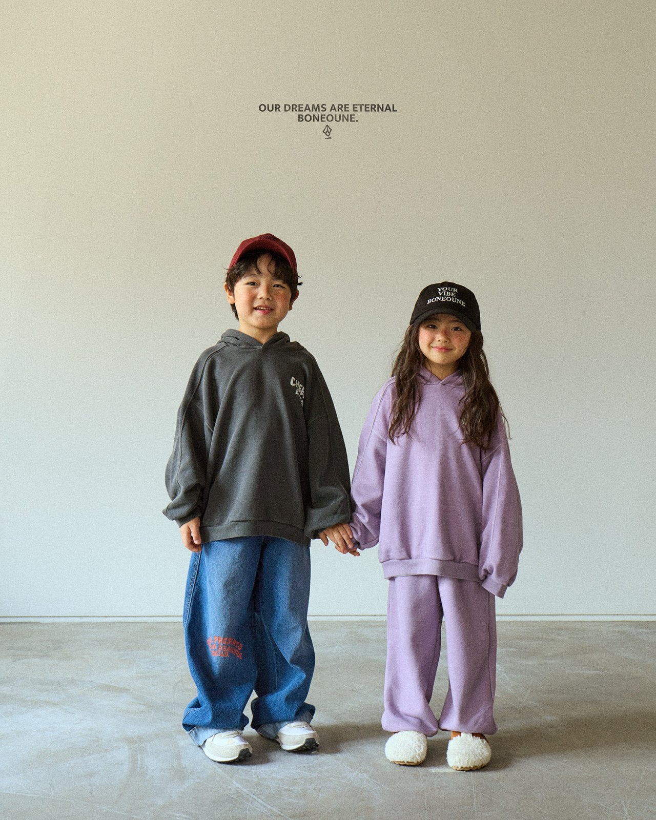 [BONEOUNE] Pig-Up Hoodie_2colors