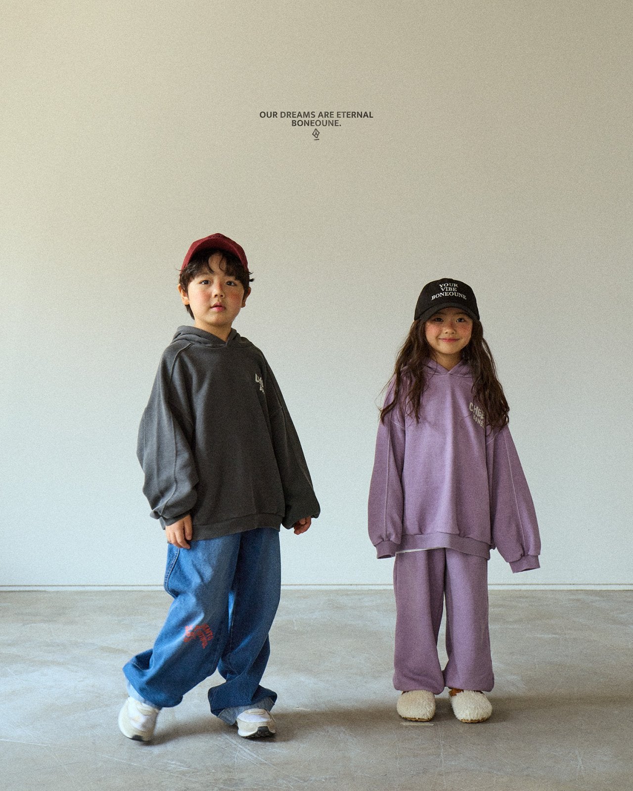 [BONEOUNE] Pig-Up Hoodie_2colors