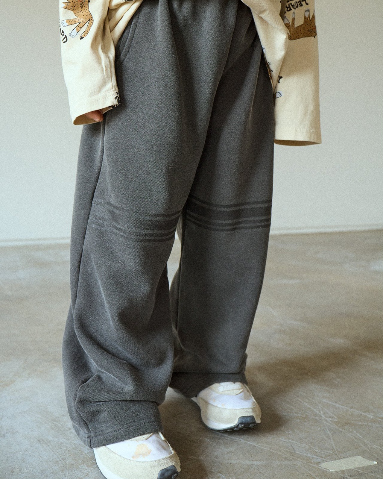 [BONEOUNE] Easy Pigment Slacks_2colors