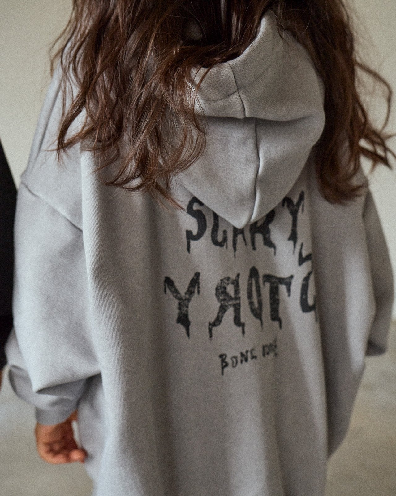 [BONEOUNE] Scary Pigment Hoodie_2colors