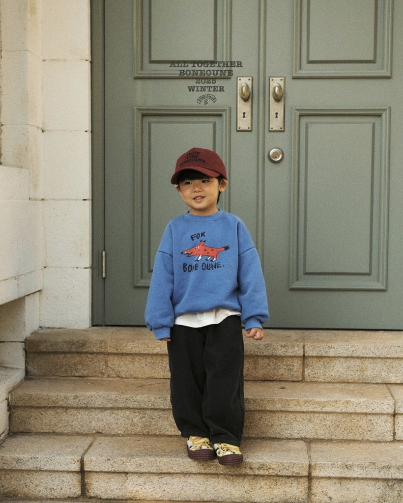 [BONEOUNE] Fox Pigment Sweatshirt_2colors