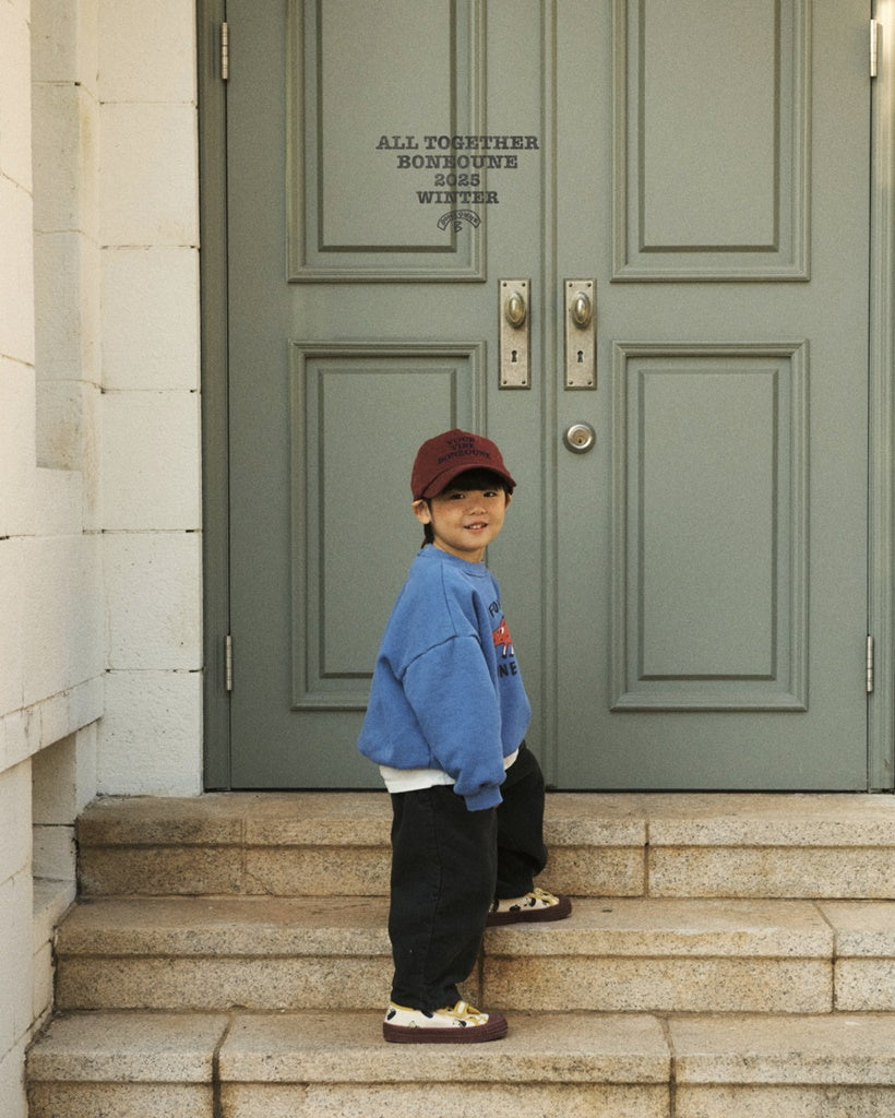 [BONEOUNE] Fox Pigment Sweatshirt_2colors