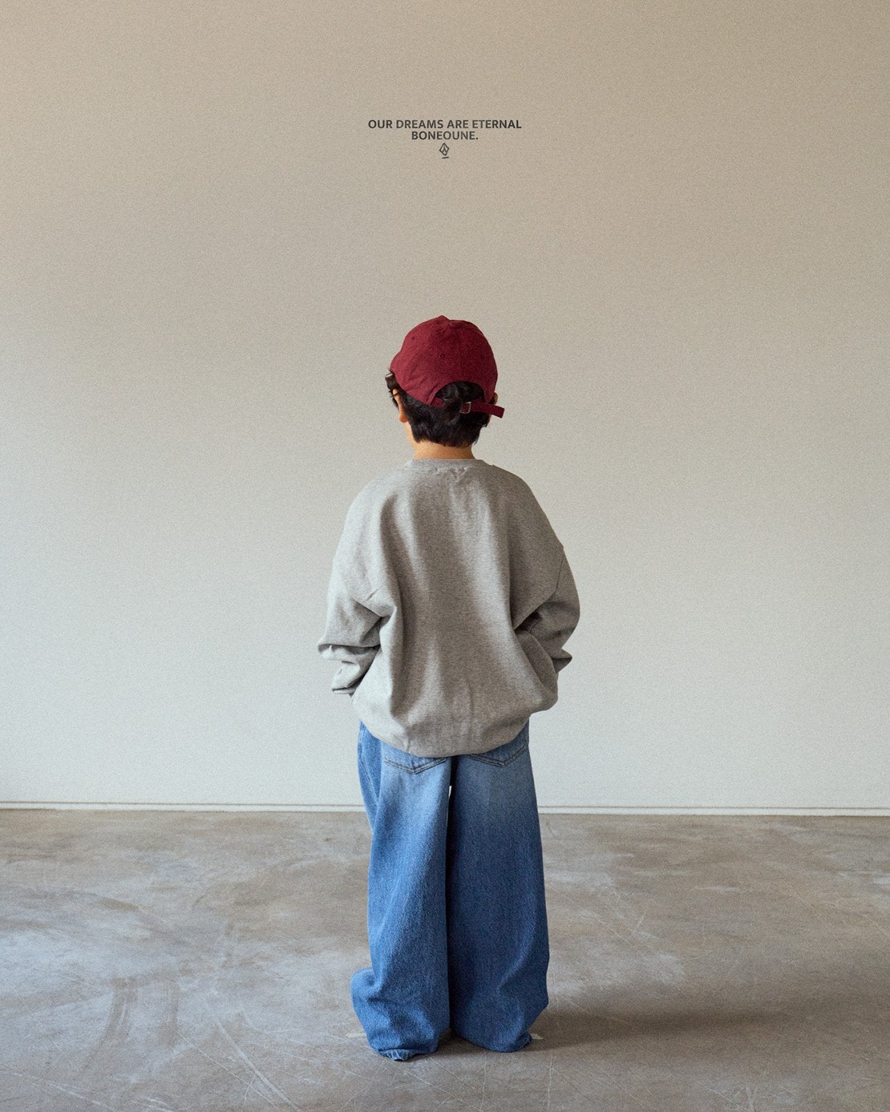 [BONEOUNE] Child Double-Faced Sweatshirt_3colors
