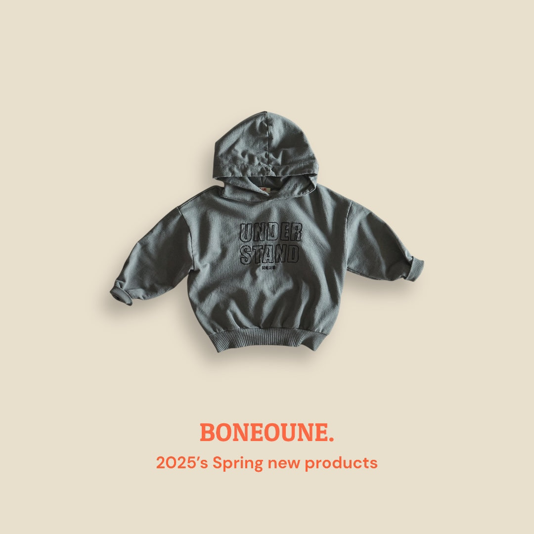 [BONEOUNE] Under Pigment Hoodie_2colors