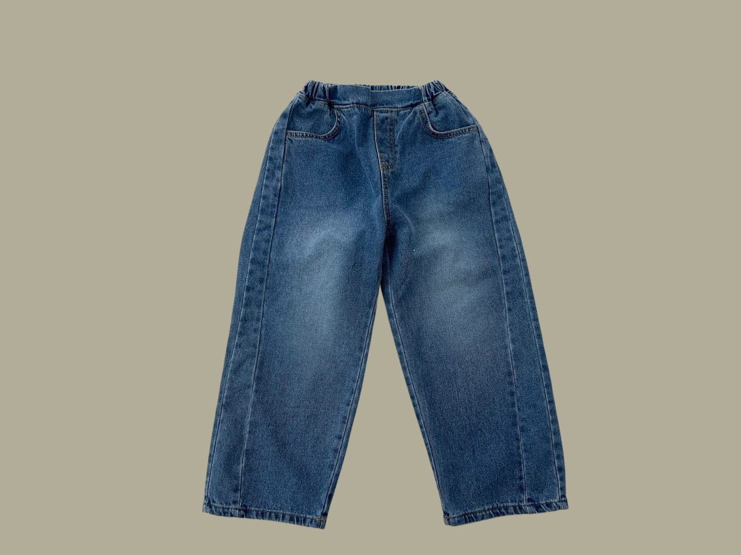 [DOREDORE] Barrel Leg Denim Pants_2colors