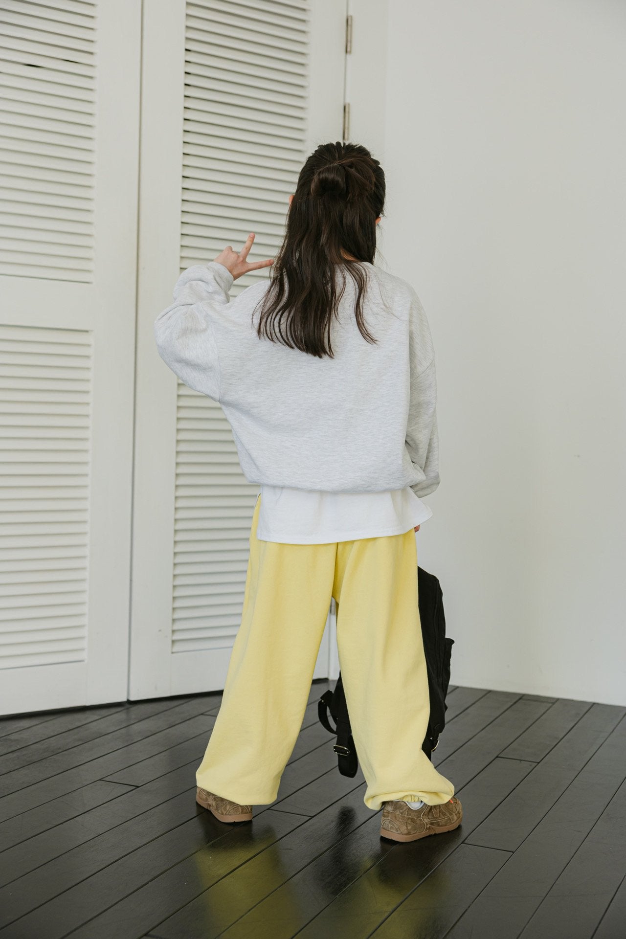 [DOREDORE] Over fit Jogger Pants_3colors