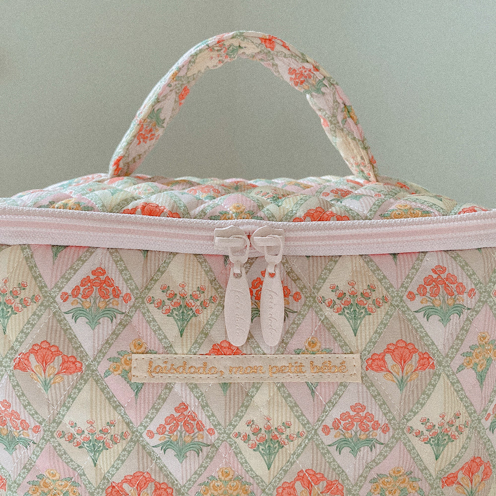 [FAIS DODO BÉBÉ] Liberty Cooler Bag_Pink bouquet