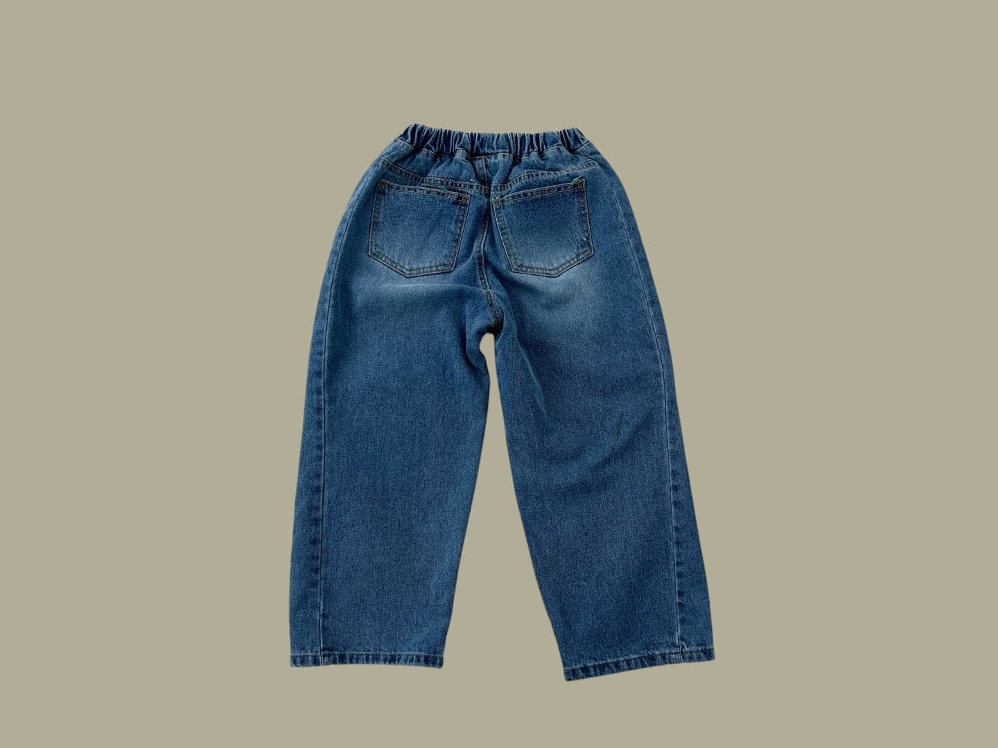 [DOREDORE] Barrel Leg Denim Pants_2colors