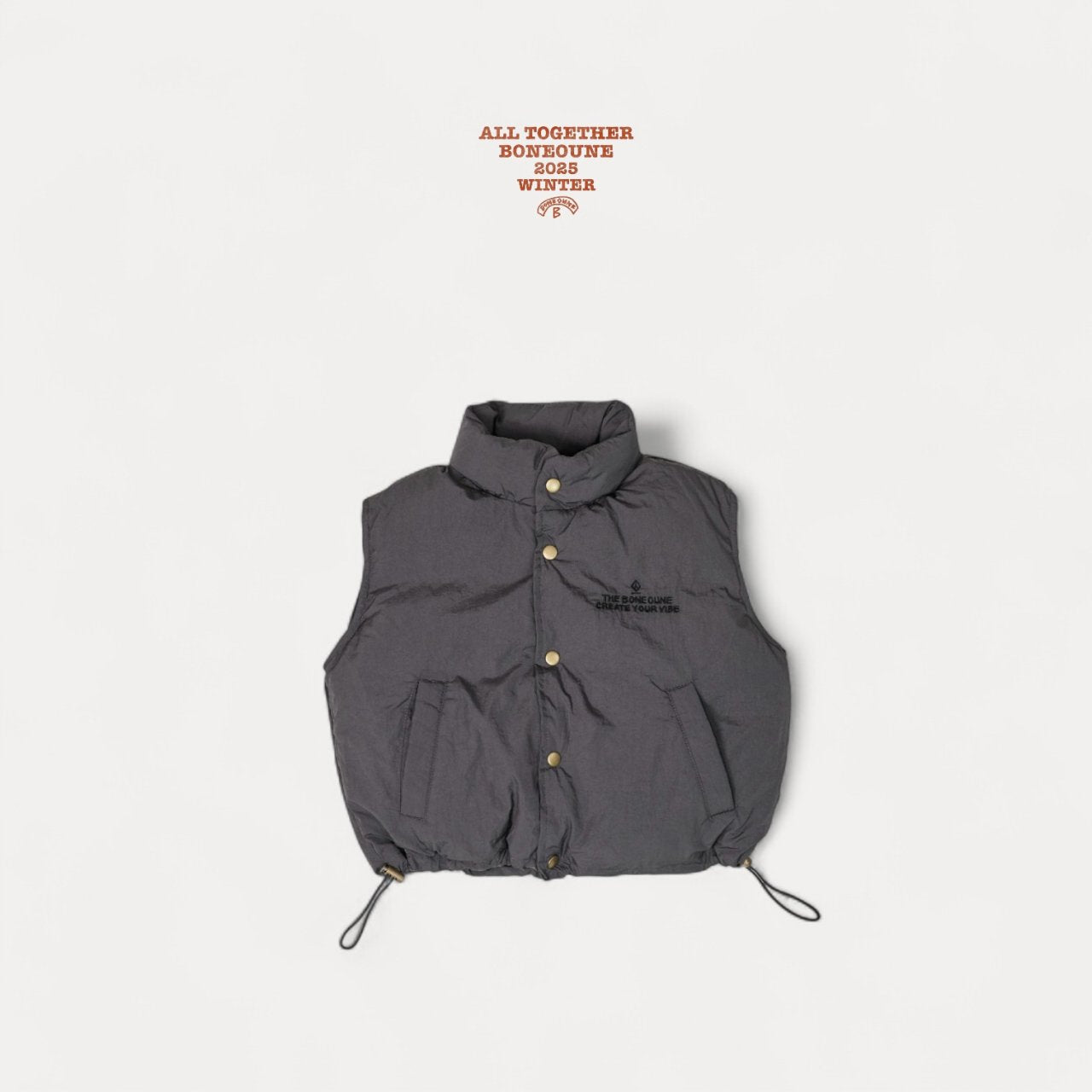 [BONEOUNE] Your Duck Down Vest_3colors