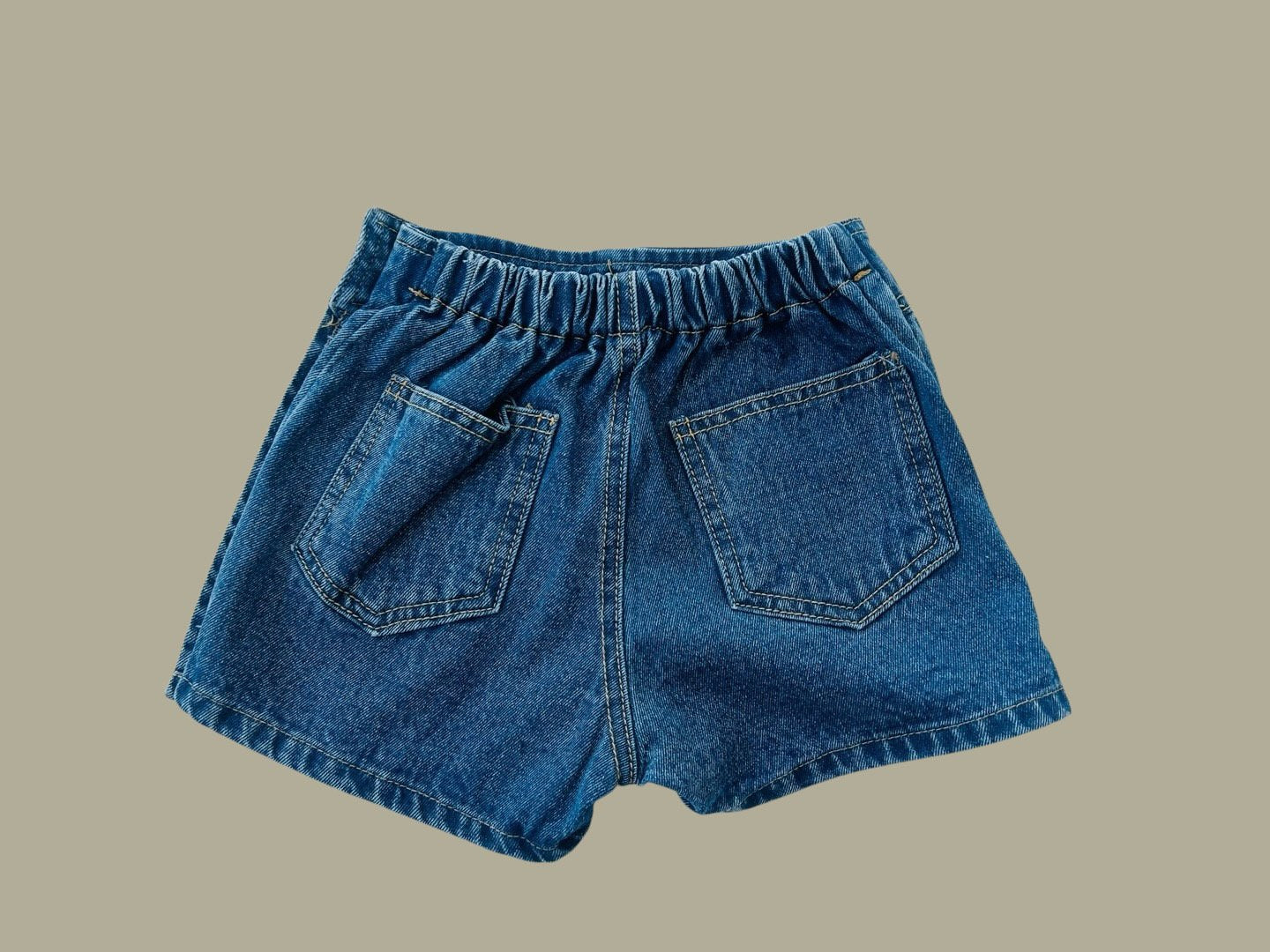 [DOREDORE] Denim Wrap Skort_Denim