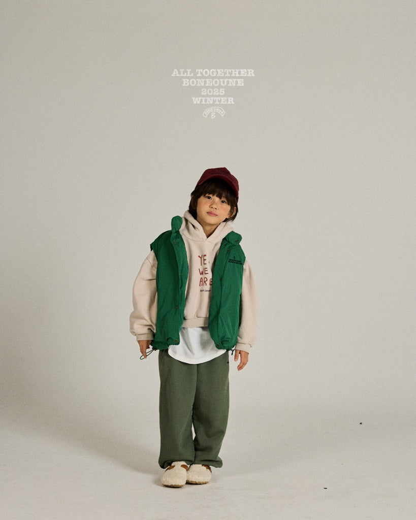 [BONEOUNE] Your Duck Down Vest_3colors