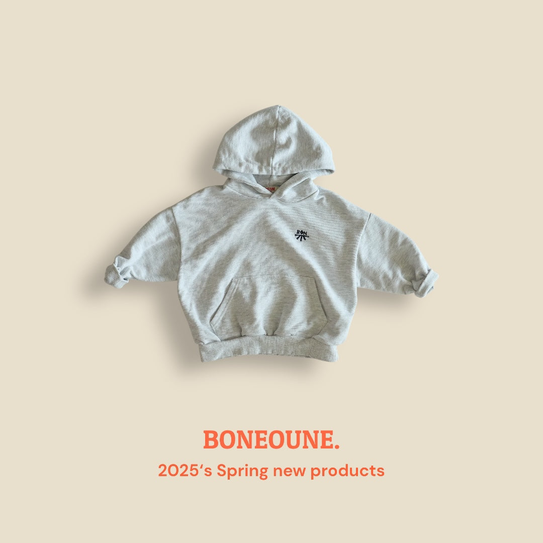 [BONEOUNE] BON Logo Hoodie_3colors