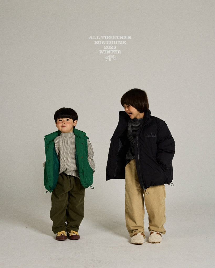 [BONEOUNE] Your Duck Down Vest_3colors