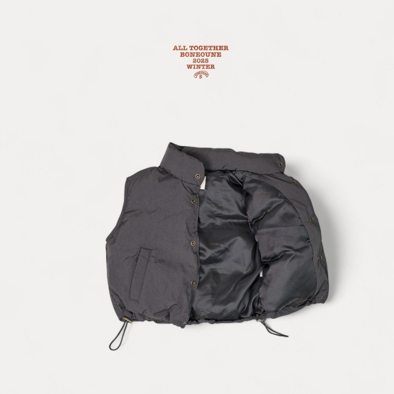 [BONEOUNE] Your Duck Down Vest_3colors