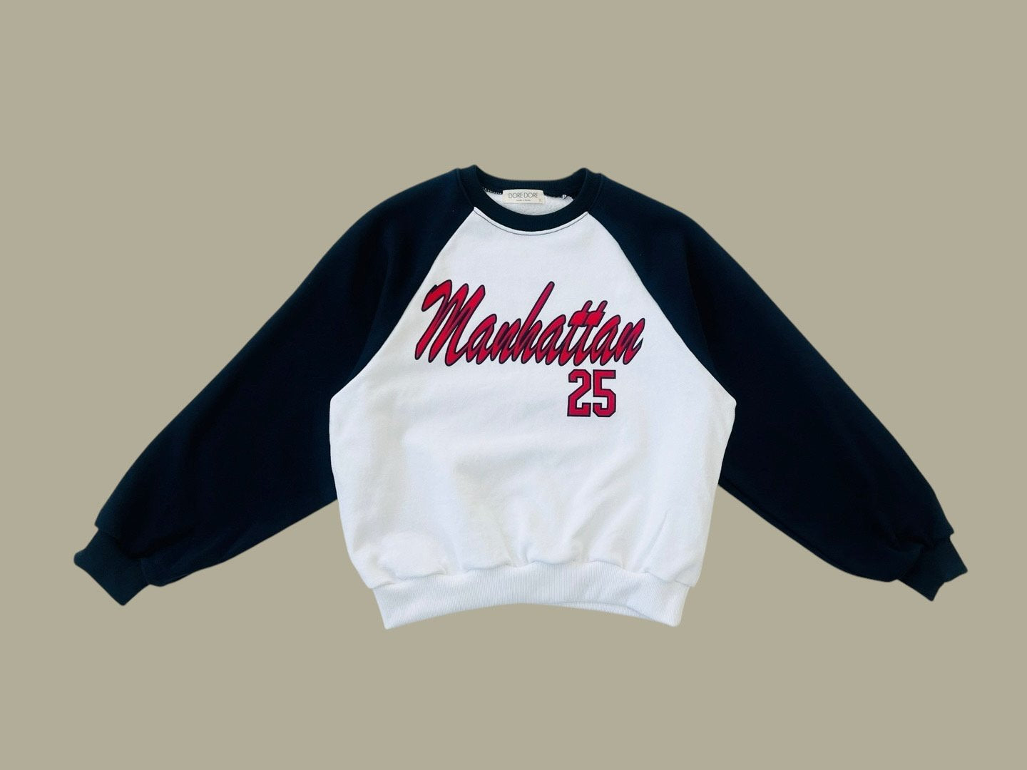 [DOREDORE] Manhattan Raglan MTM_2colors