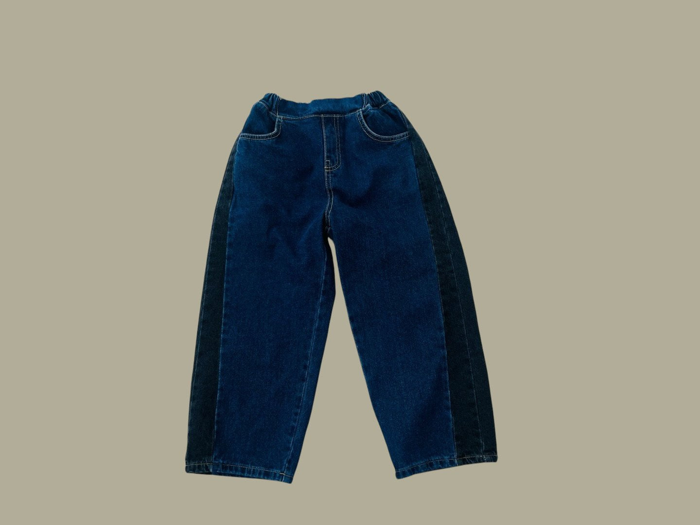 [DOREDORE] Barrel Leg Denim Pants_2colors