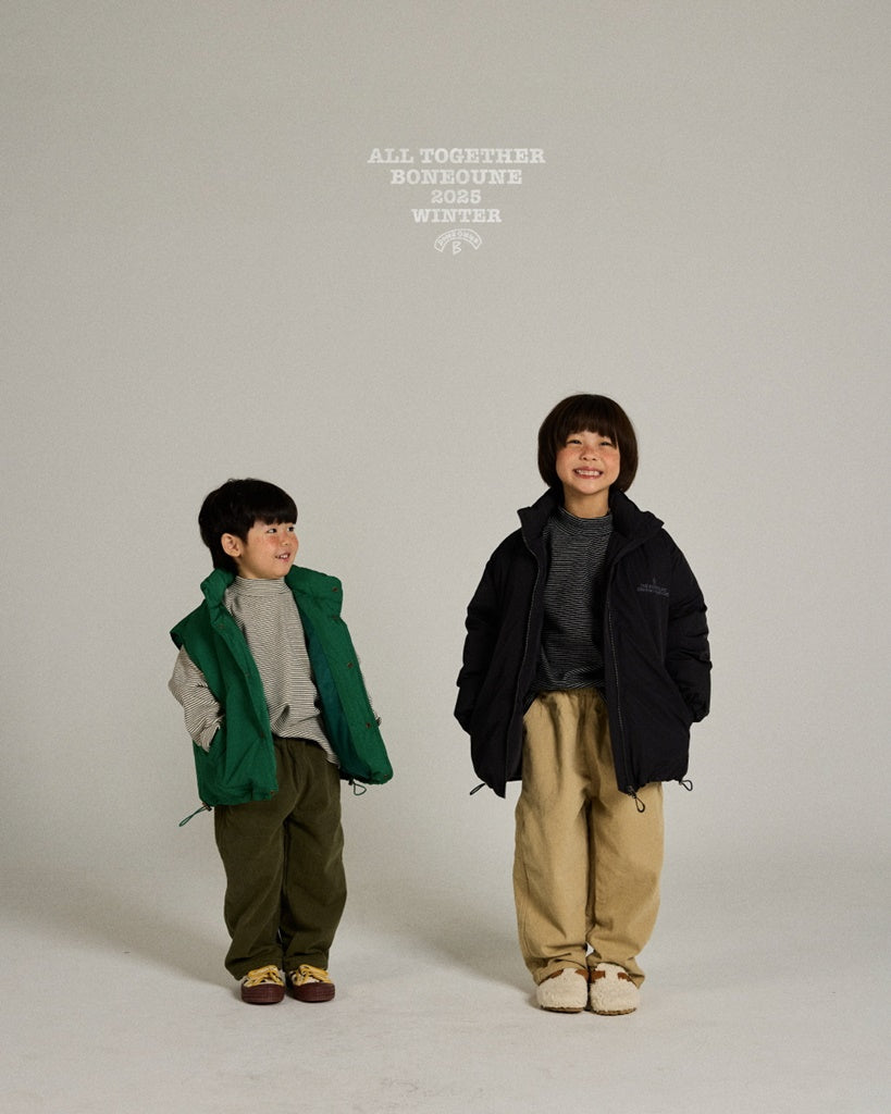 [BONEOUNE] Your Duck Down Vest_3colors