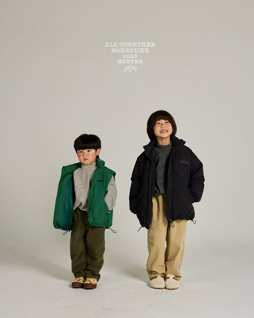 [BONEOUNE] Your Duck Down Vest_3colors