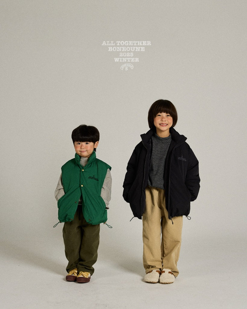 [BONEOUNE] Your Duck Down Vest_3colors