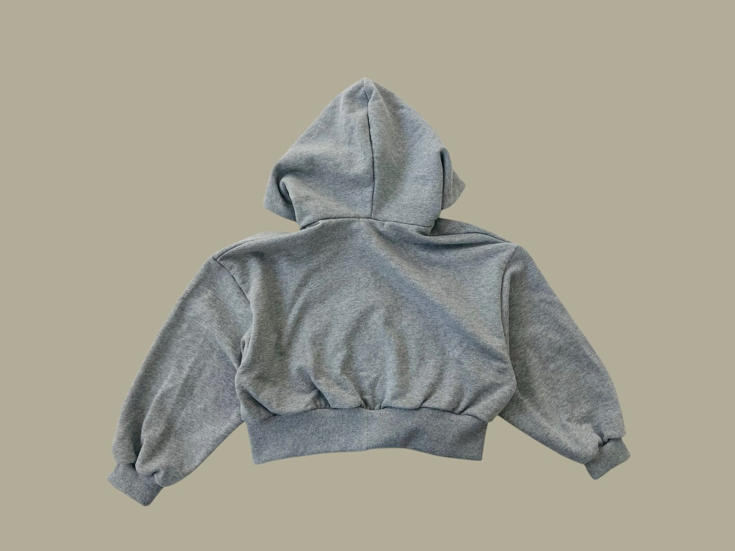 [DOREDORE] 07 Crop Hoodie Zip-up_2colors