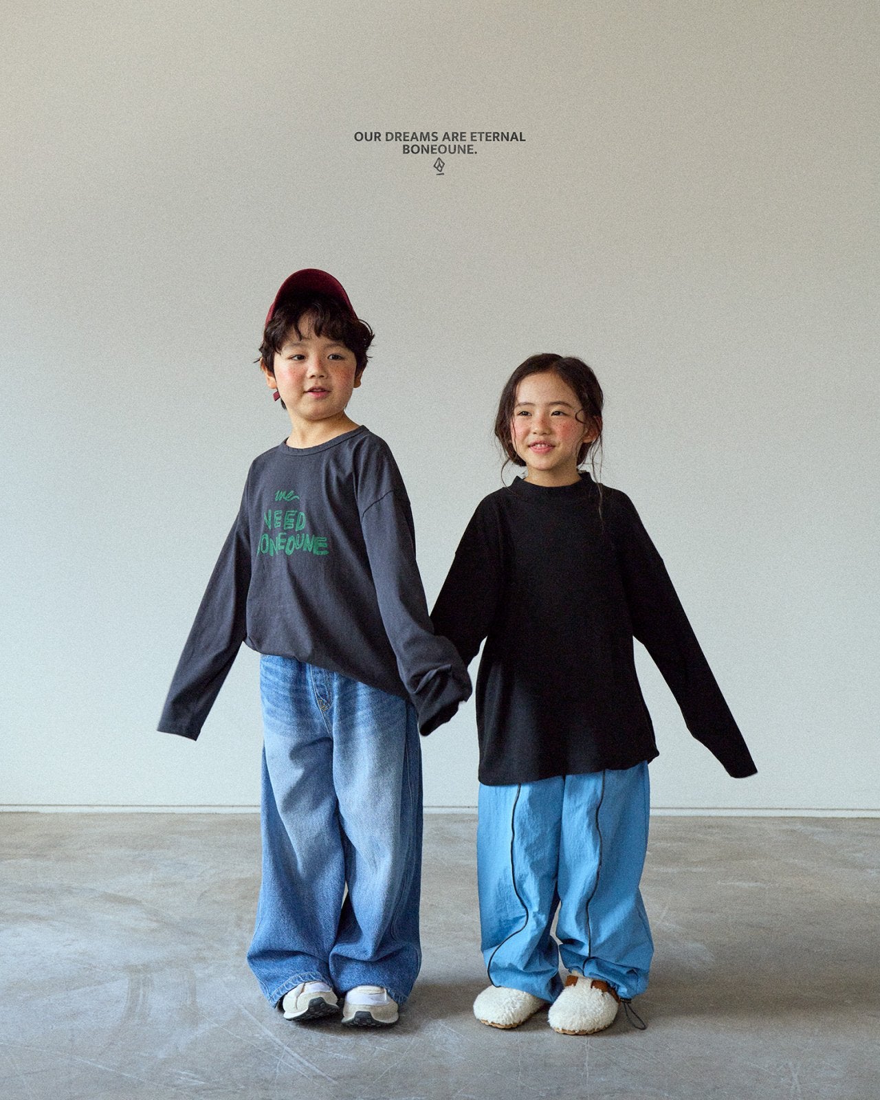 [BONEOUNE] Mild Ribbed Turtleneck_3colors