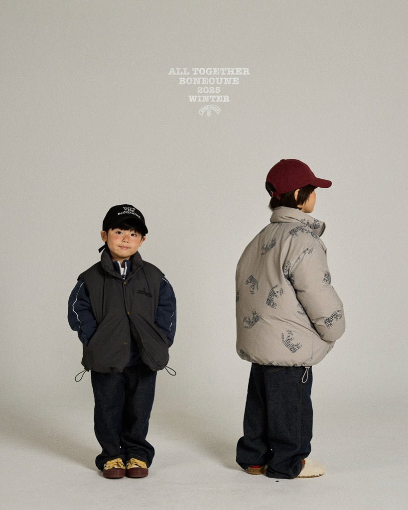 [BONEOUNE] Your Duck Down Vest_3colors