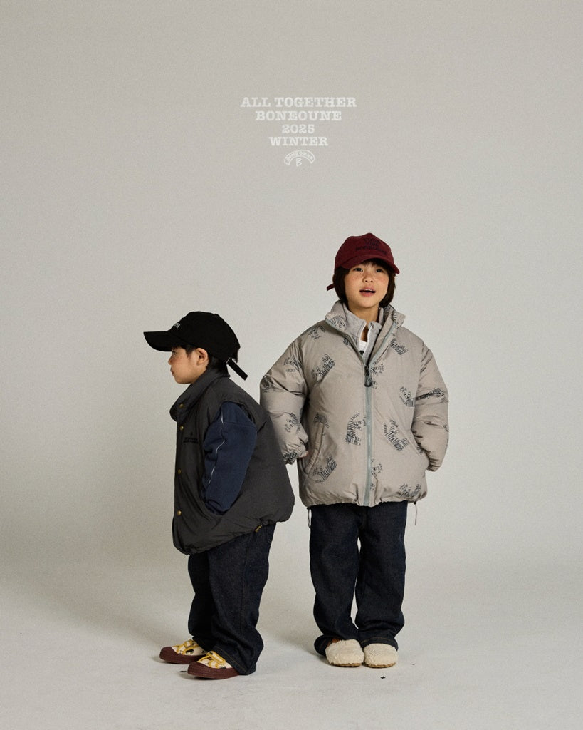 [BONEOUNE] Your Duck Down Vest_3colors
