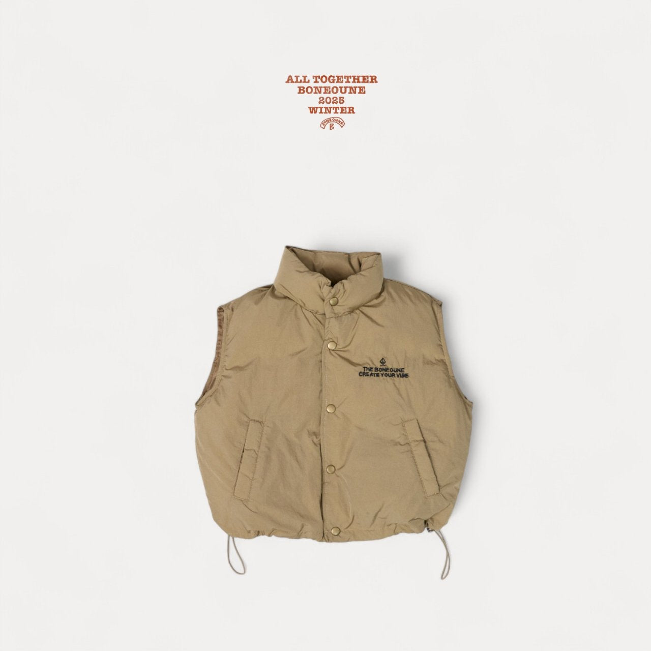 [BONEOUNE] Your Duck Down Vest_3colors