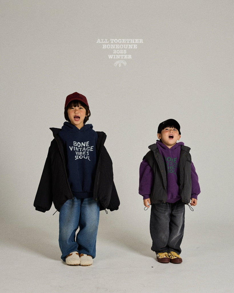 [BONEOUNE] Your Duck Down Vest_3colors