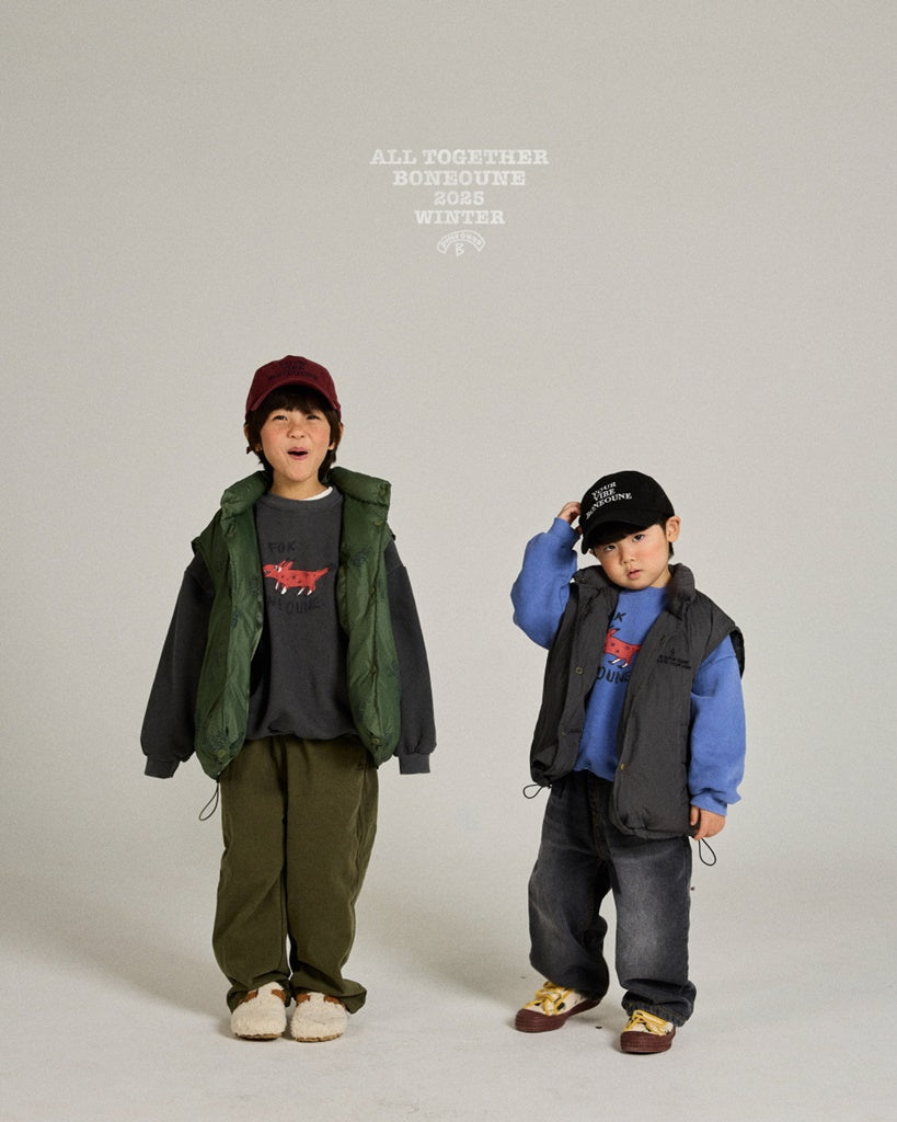 [BONEOUNE] Your Duck Down Vest_3colors