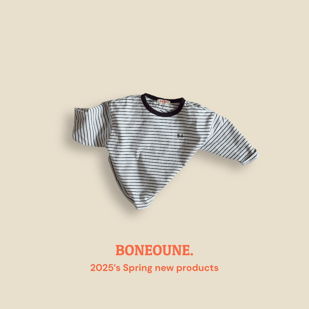 [BONEOUNE] Piano T-shirt_4colors