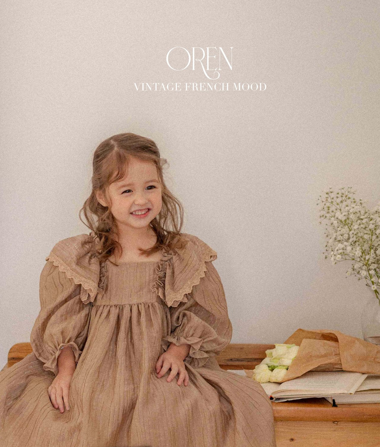 [OREN] Lilly Frill Dress(KIDS)_2colors