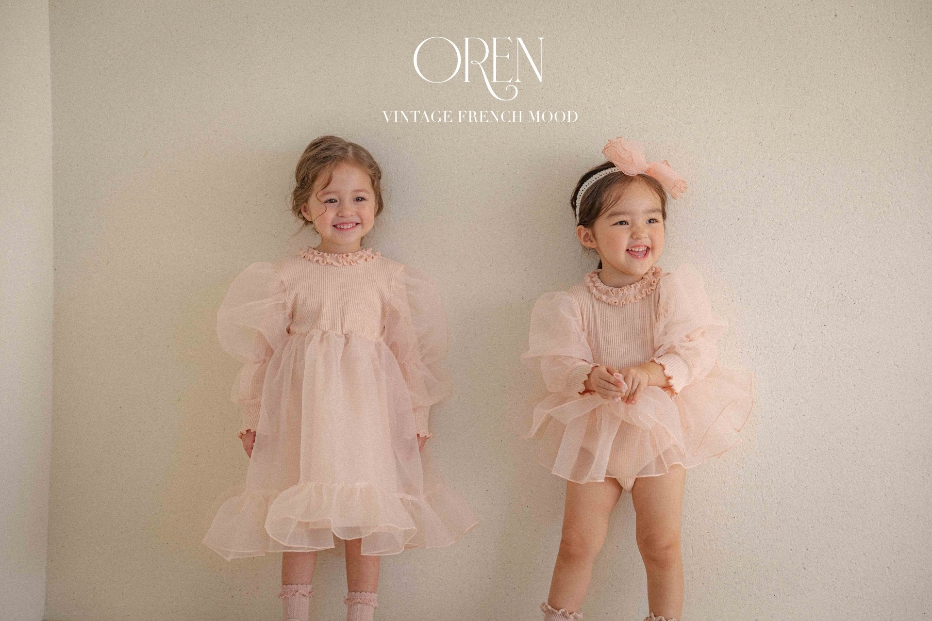 [OREN] Belluca Organza Suit(BEBE)_Pink