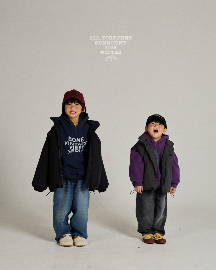 [BONEOUNE] Your Duck Down Vest_3colors