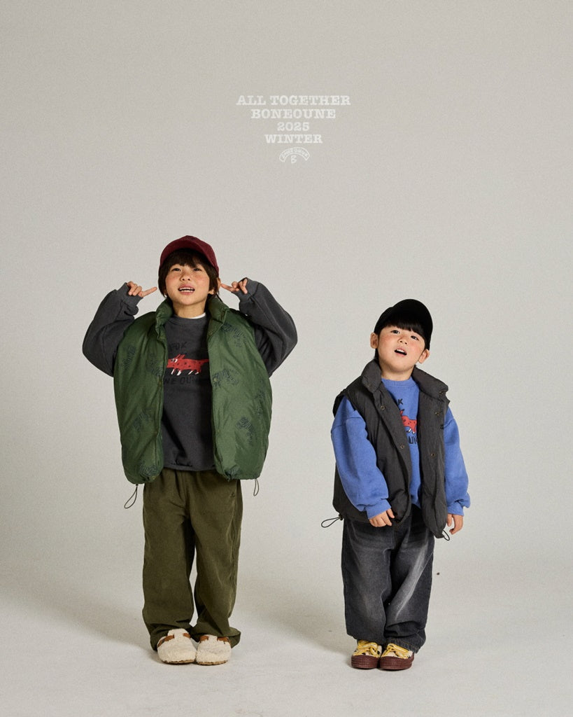 [BONEOUNE] Your Duck Down Vest_3colors