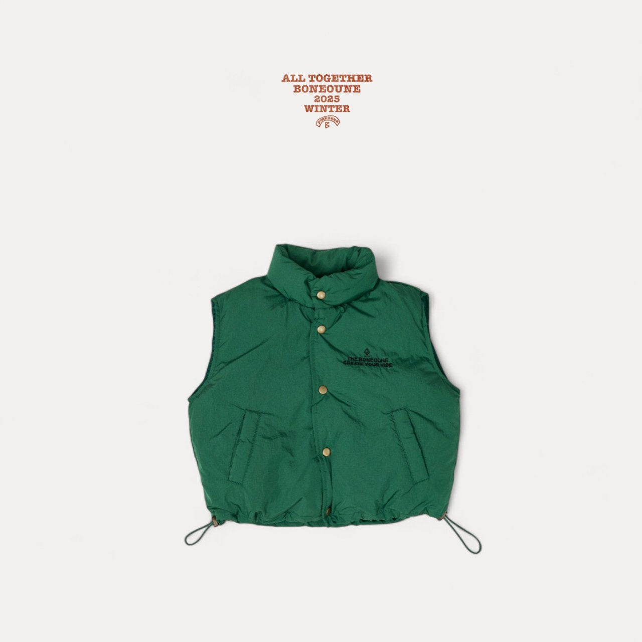 [BONEOUNE] Your Duck Down Vest_3colors