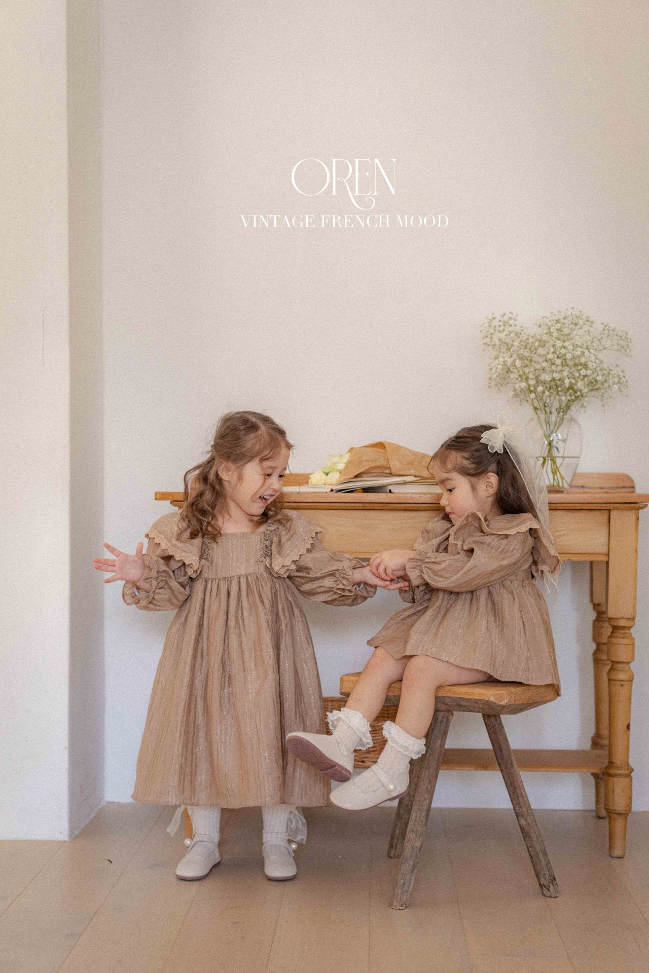 [OREN] Lilly Frill Dress(KIDS)_2colors