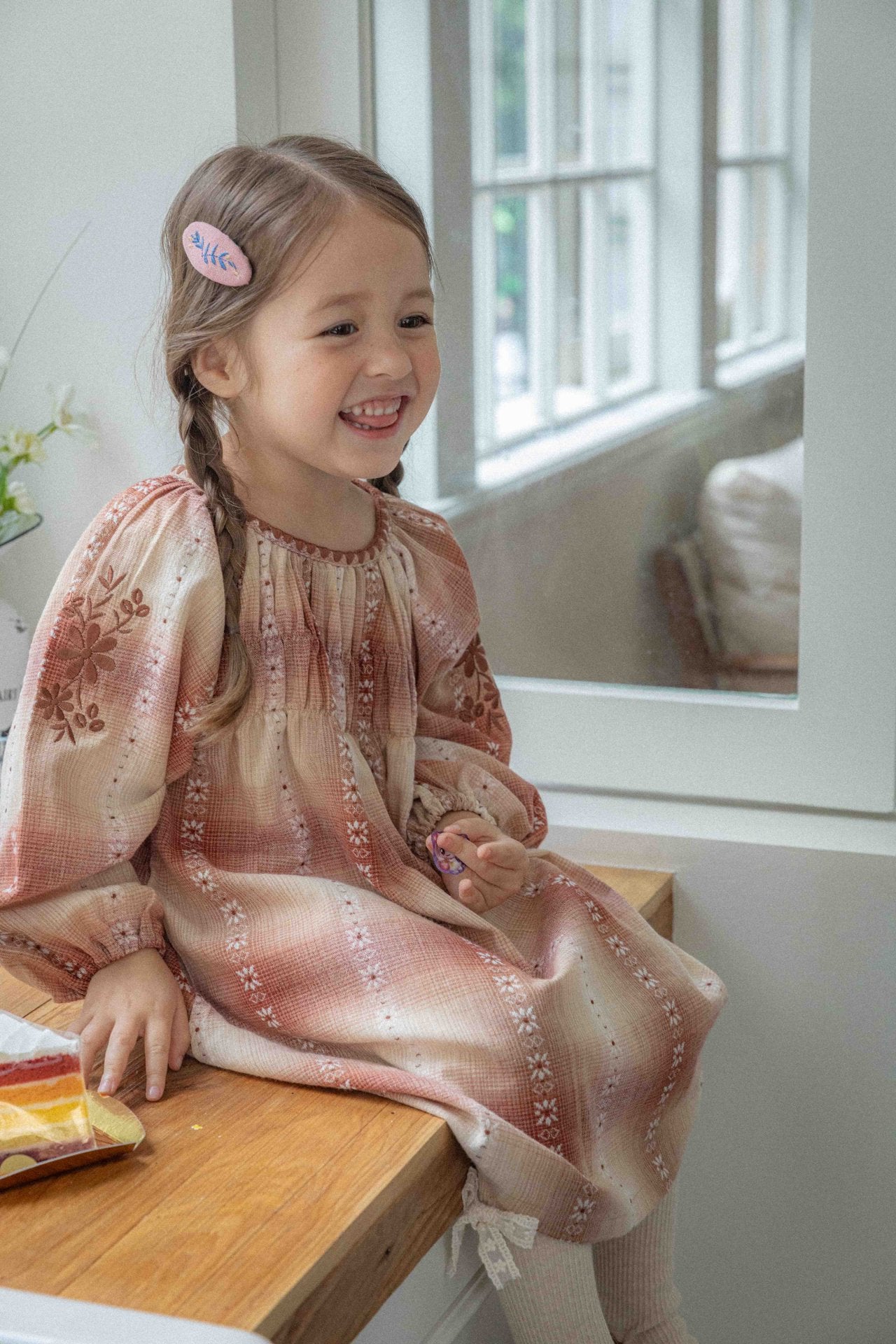 [OREN] (KIDS)Autumn Mellow Check Dress_2colors