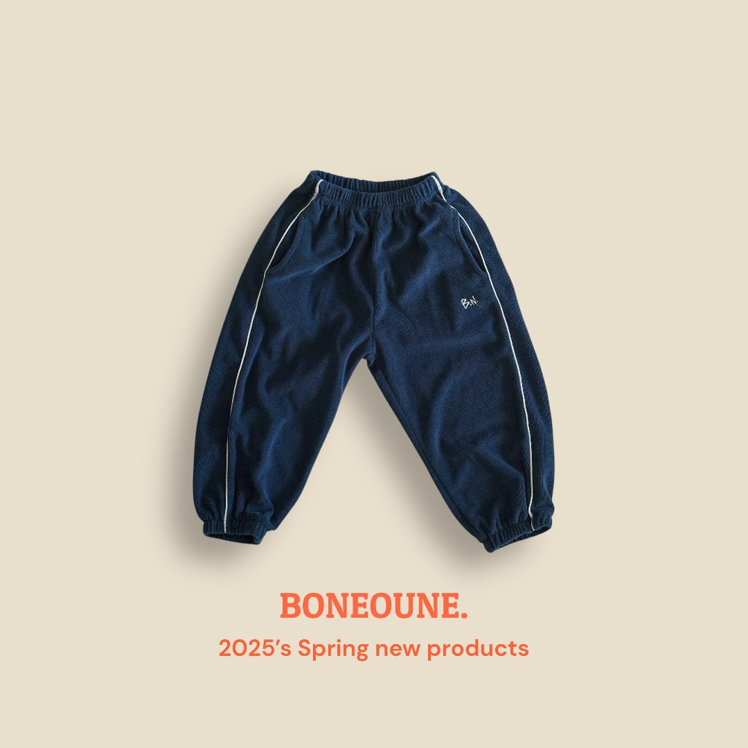 [BONEOUNE] Ive Terry Jogger Pants_3colors