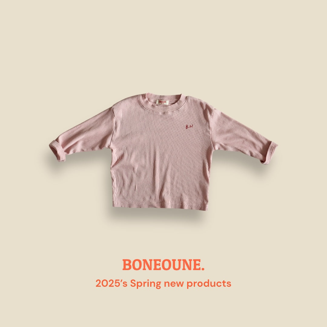 [BONEOUNE] Milk Lib T-shirt_3colors