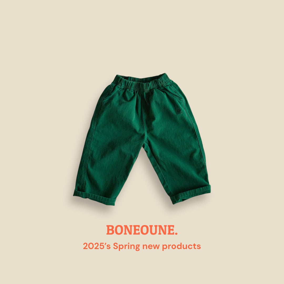 [BONEOUNE] Easy fit Daily Pants_4colors