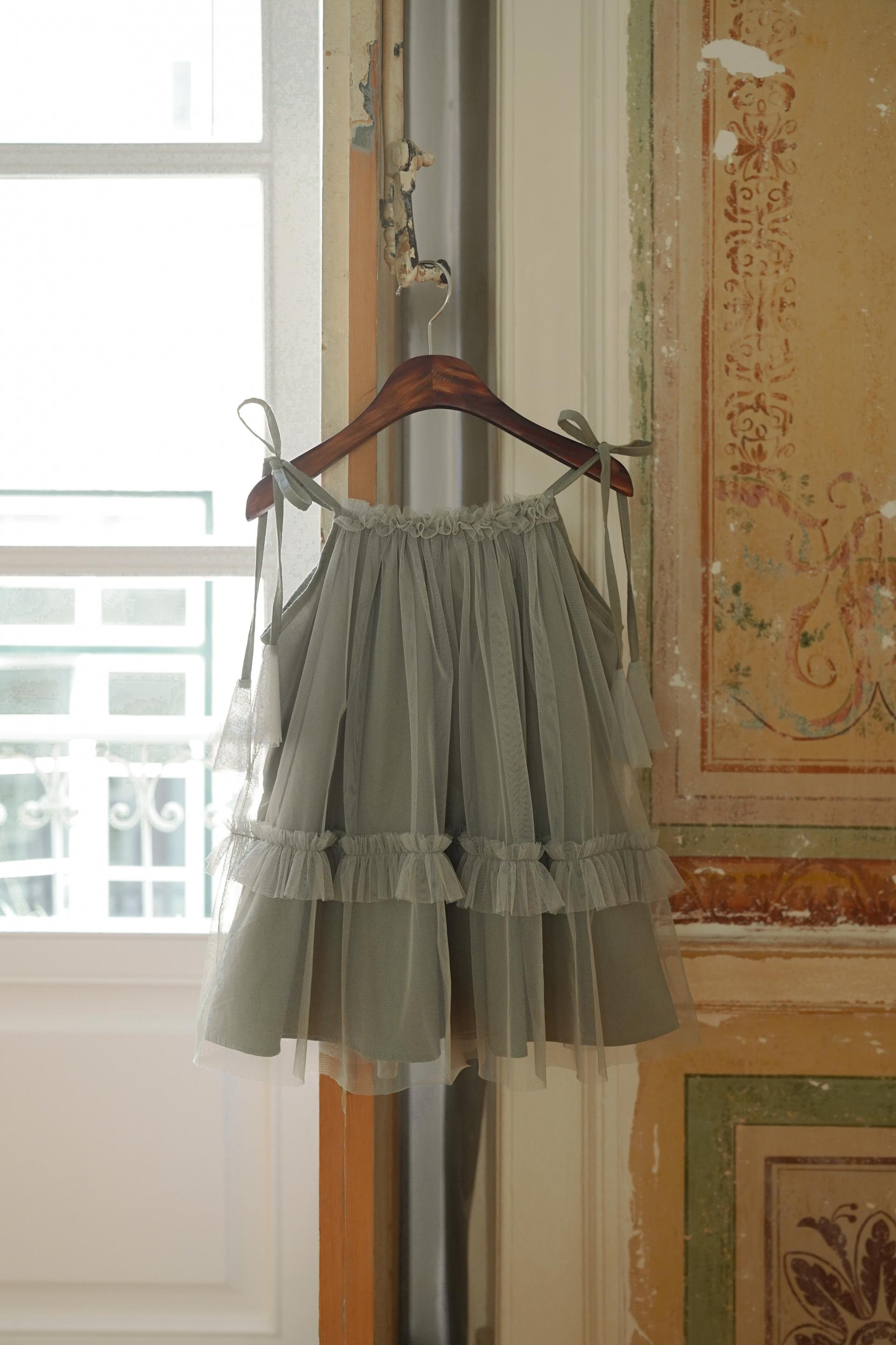 [NERIT] Sha Dress_Sage Green