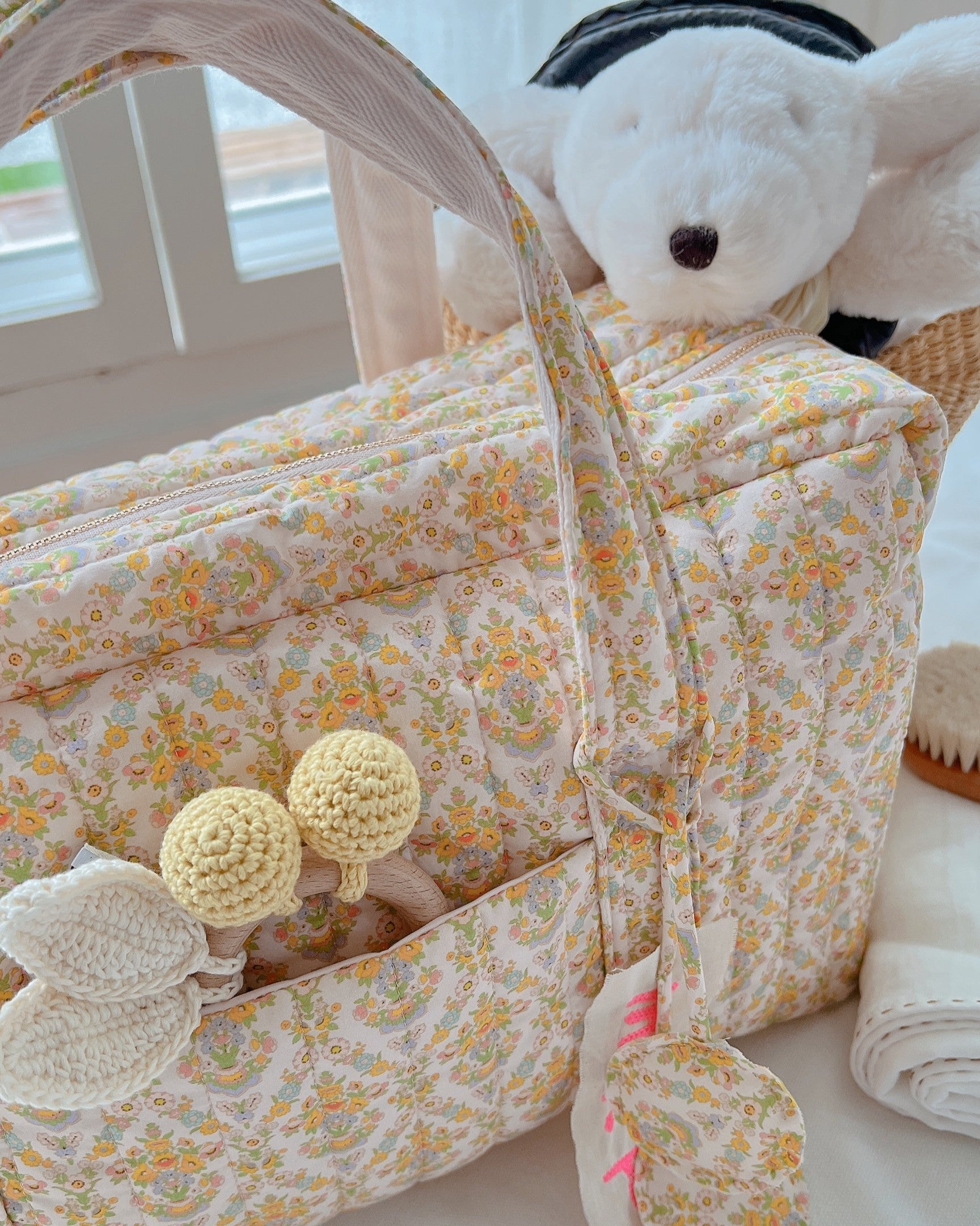 [FAIS DODO BÉBÉ] Vert Bag_Yellow Blossom