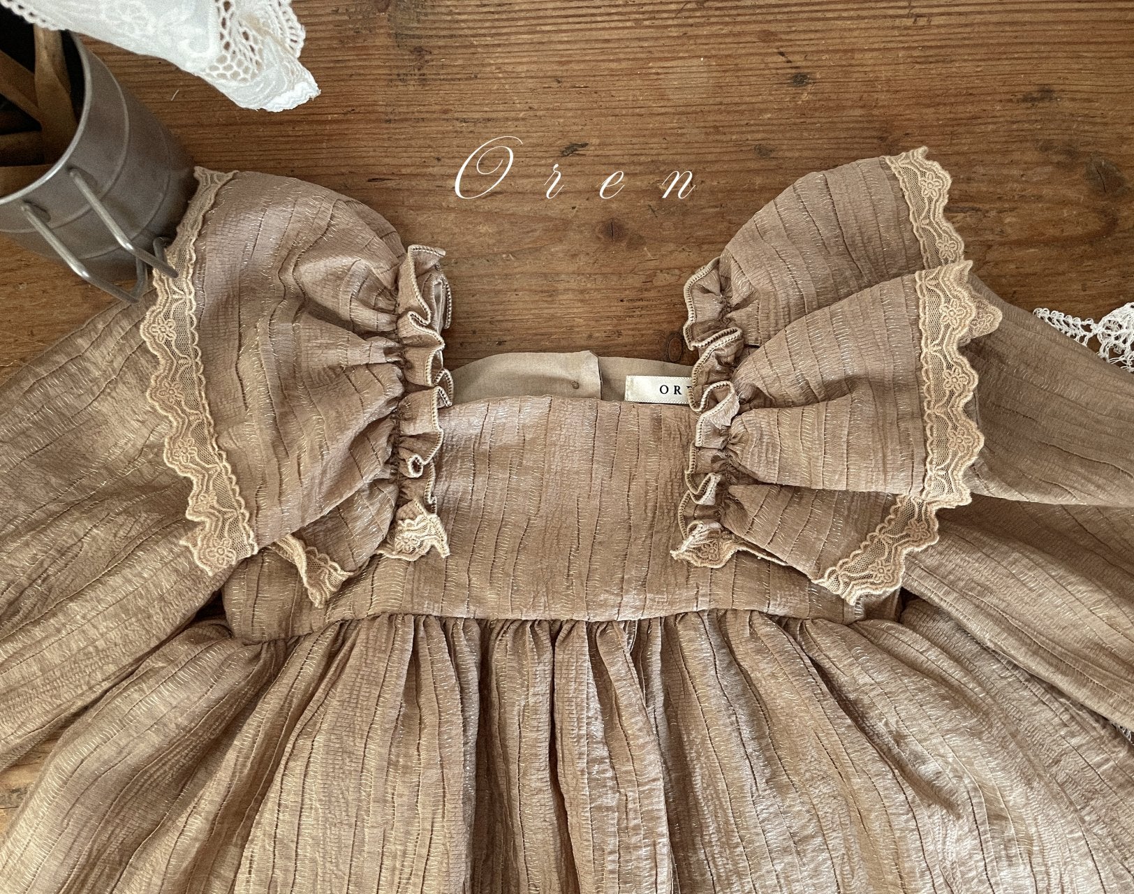 [OREN] Lilly Frill Suit(BEBE)_2colors