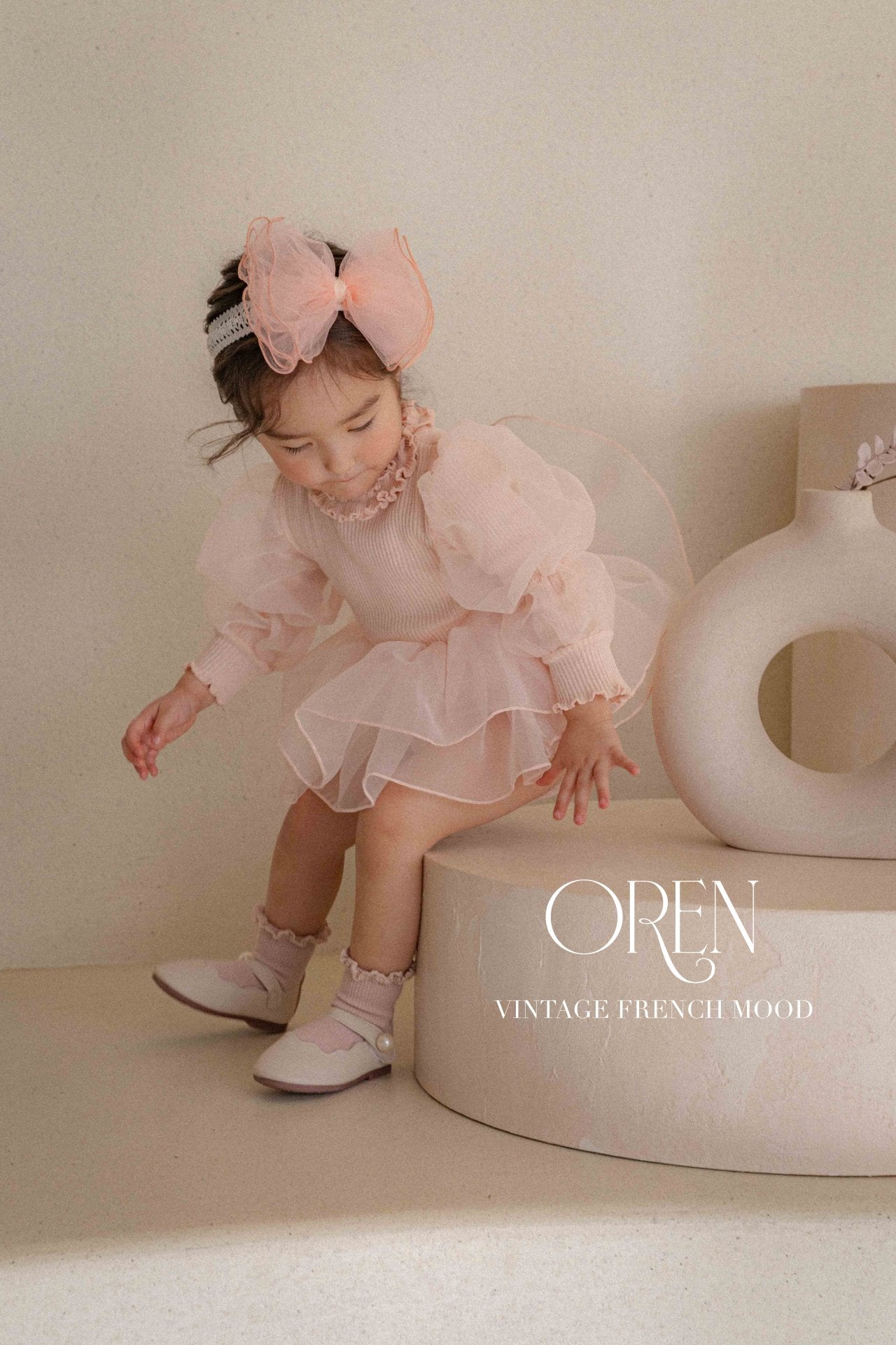 [OREN] Belluca Organza Suit(BEBE)_Pink