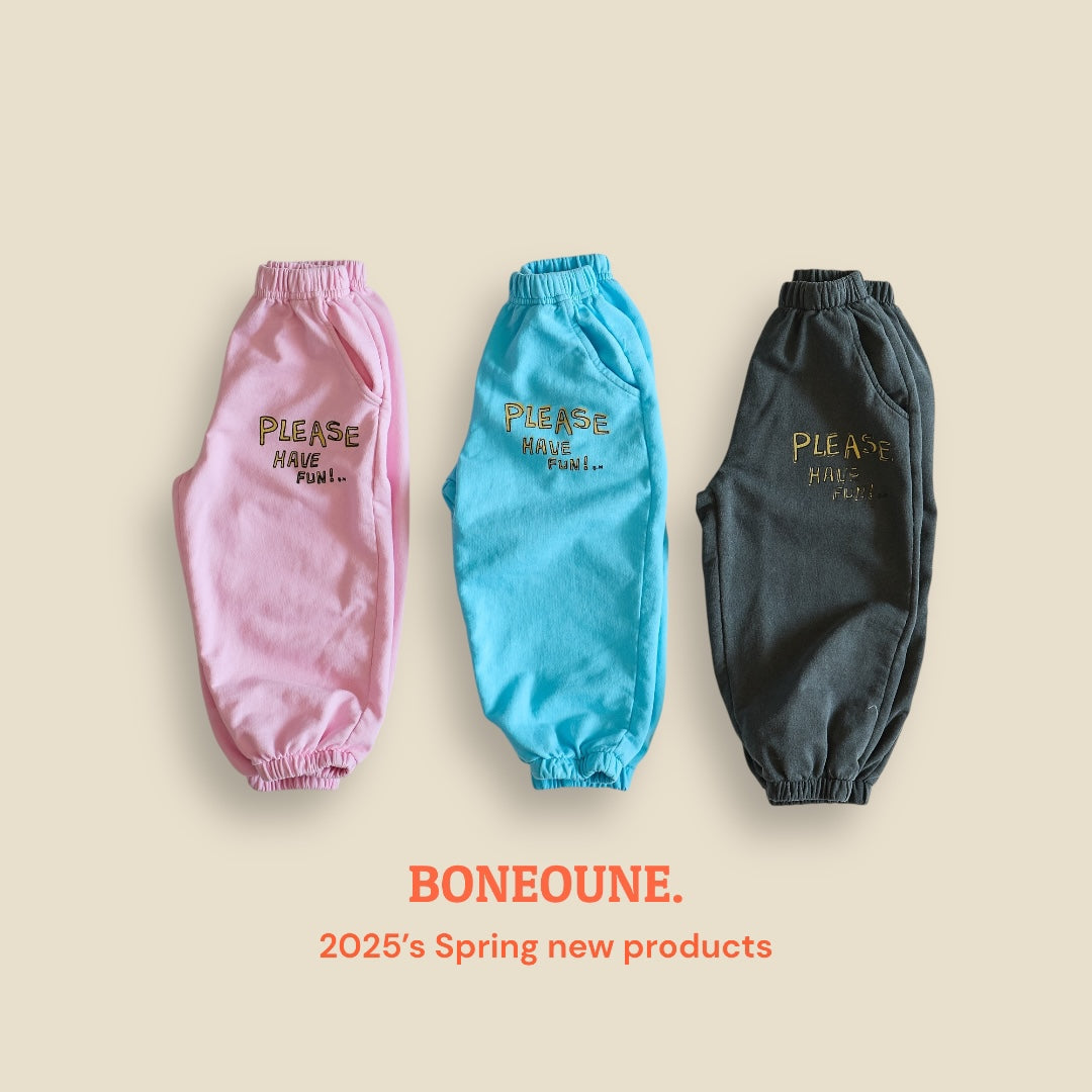 [BONEOUNE] Please Jogger Pants_3colors