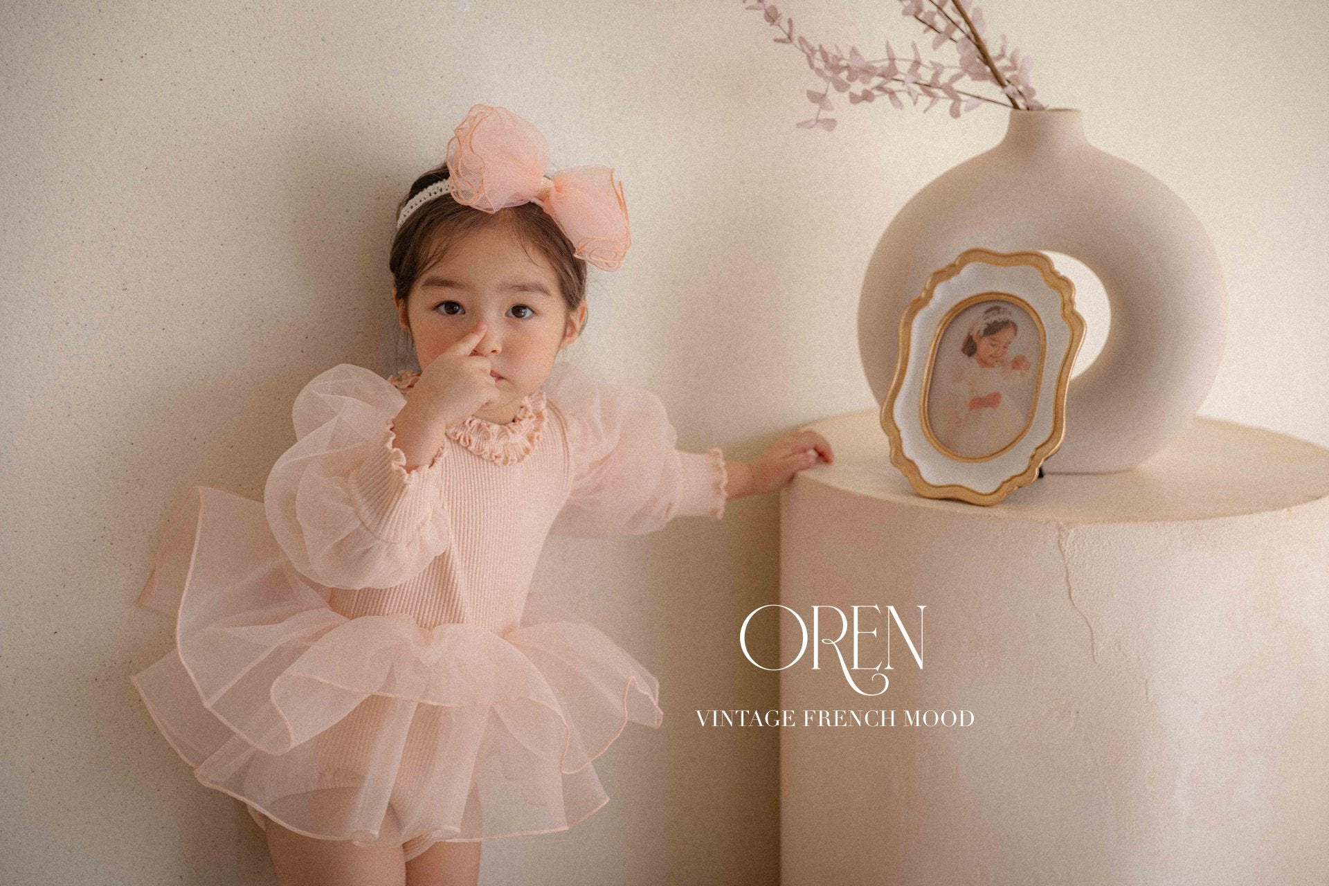 [OREN] Belluca Organza Suit(BEBE)_Pink